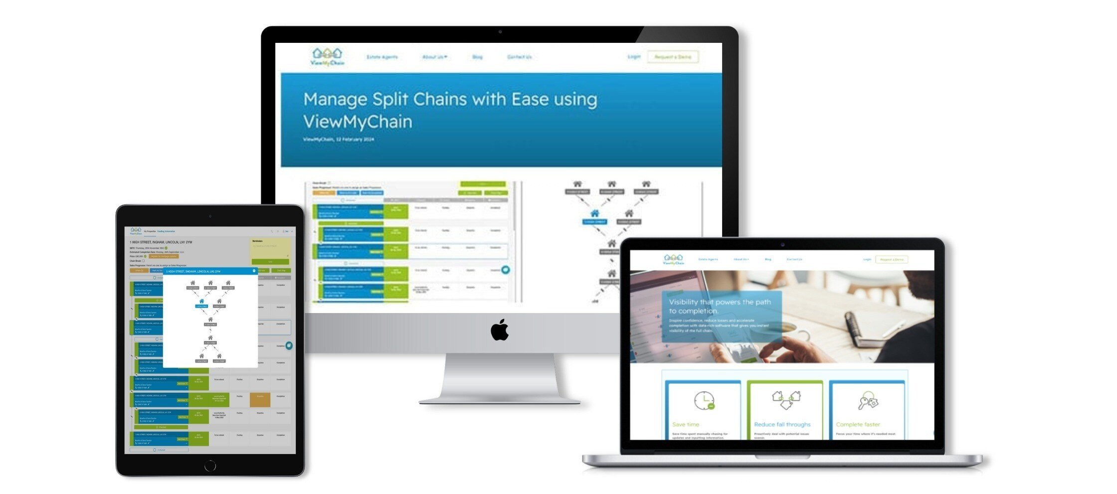 ViewMyChain launches game-changing split chain view for estate agents