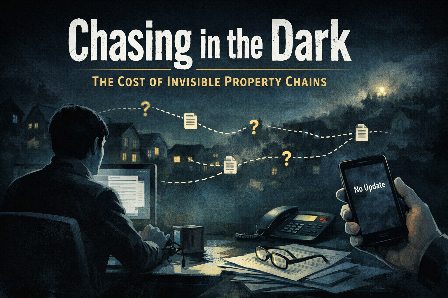 Chasing in the Dark: The Cost of Invisible Property Chains